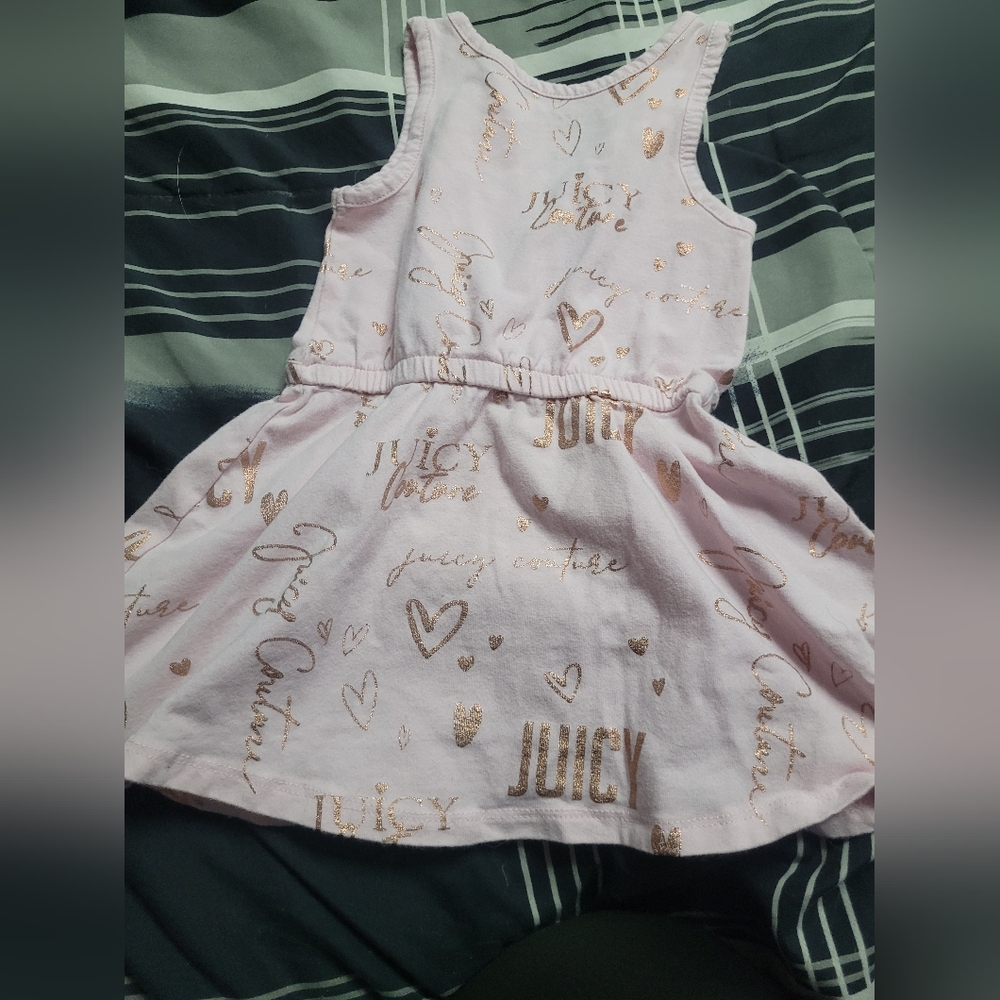 Juicy Couture kids 12m pink dress